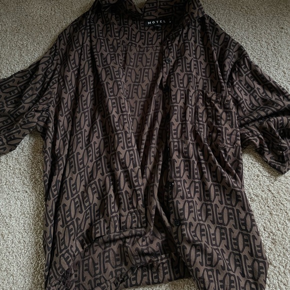 Motel Rocks button down - Picture 1 of 3